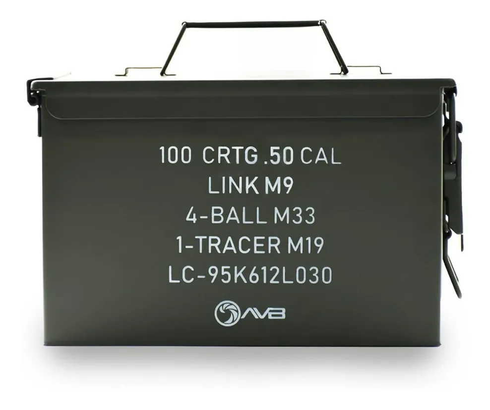 Caixa Multiuso Militar Tática Equipamento Metal Avb As50