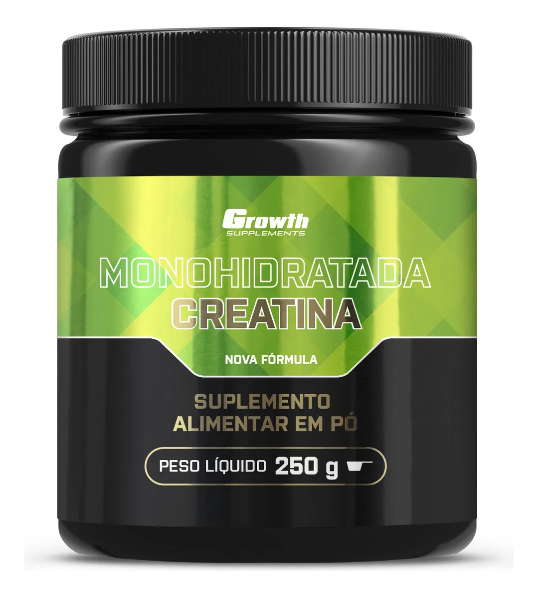 Creatina Monohidratada 250g Growth Supplements - Sem sabor em Pó6