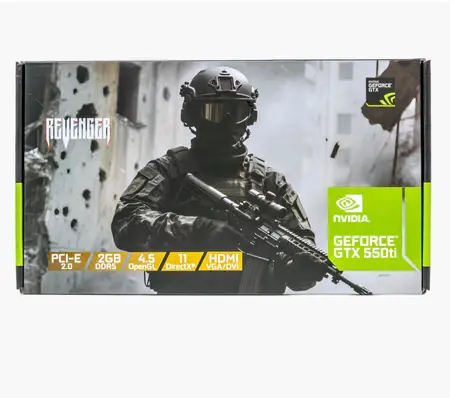 Placa De Video Nvidia Geforce Gt610 2gb Ddr3 E Gtx 550ti 4gb Ddr5 Hdmi Vga Dvi