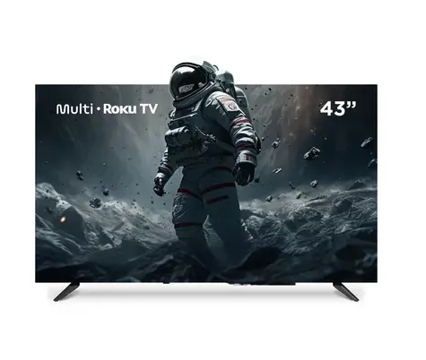 Smart TV DLED 43 FHD Multi Roku 3HDMI 2USB Wi-Fi - TL082E