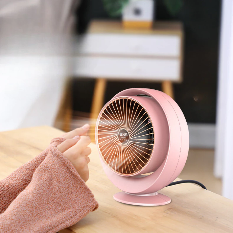 Aquecedor de Convecção Portátil Mini Aquecimento Rápido Sala Escritório 110V